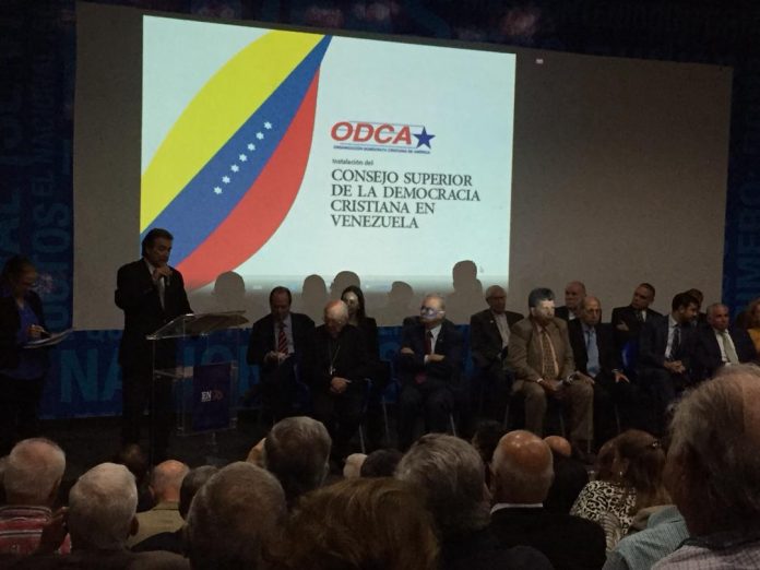 Manifiesto del Consejo Superior de la Democracia Cristiana: la unidad del país para rescatar la democracia