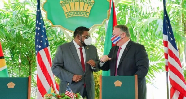 EE UU y Guyana lanzarán patrullajes marítimos antidrogas cerca de la frontera con Venezuela
