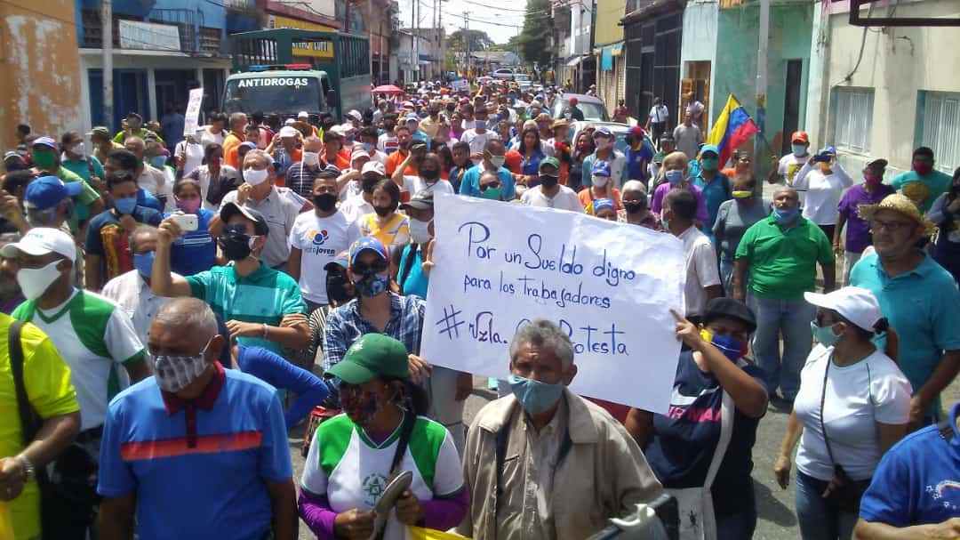 Ovcs registró al menos 70 protestas protagonizadas por docentes venezolanos este #5Oct