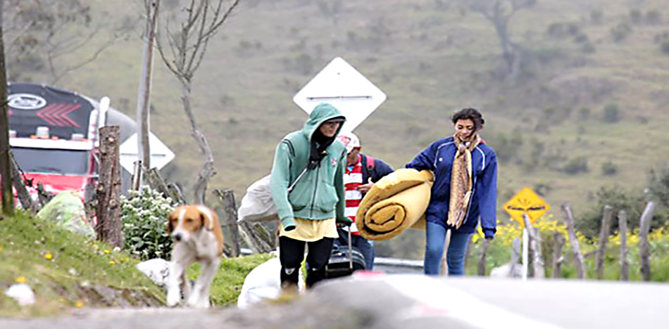 Huir de Venezuela, un viacrucis repetido para muchos caminantes por la pandemia