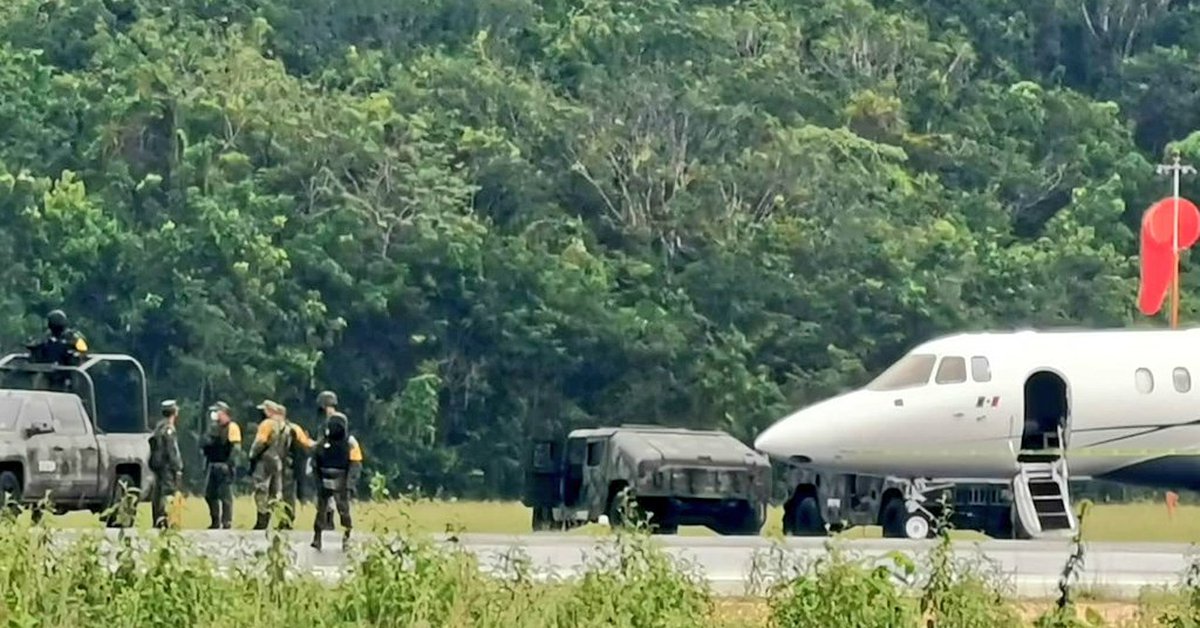 Duro golpe al narco: decomisaron en Chetumal un jet con 1.5 toneladas de cocaína