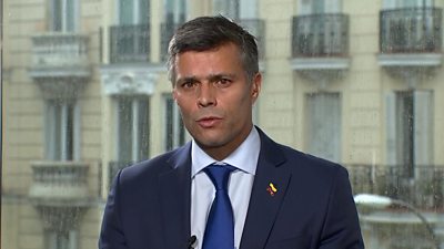 Leopoldo López: ‘I never wanted to leave Venezuela’