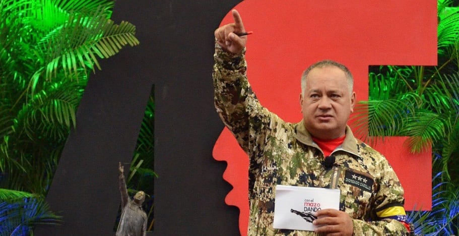 La infame amenaza de Diosdado Cabello: «El que no vota, no come»