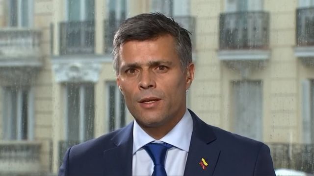Leopoldo López en entrevista con la BBC: «La tragedia de Venezuela tiene un nombre: Nicolás Maduro»