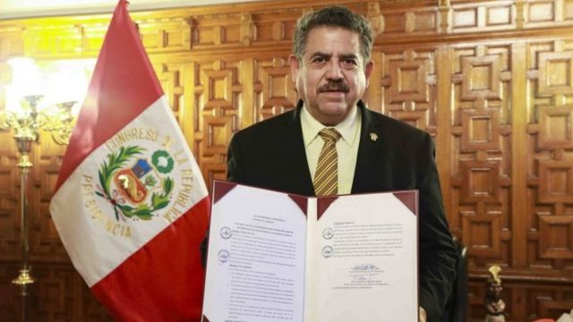Martín Vizcarra: quién es Manuel Merino, el presidente del Congreso de Perú que reemplazará al ahora exmandatario