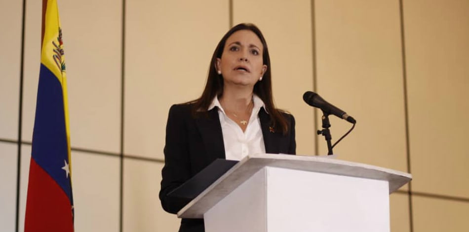 María Corina Machado alerta sobre «nueva gran estafa» de Maduro