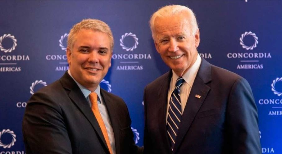 Biden y Duque: solidaridad activa