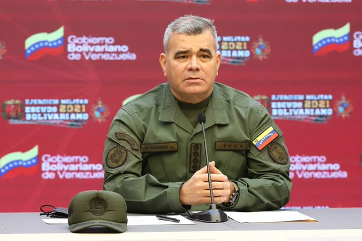 Padrino acusa a EEUU y Colombia de «patrocinar» a grupos armados en Apure