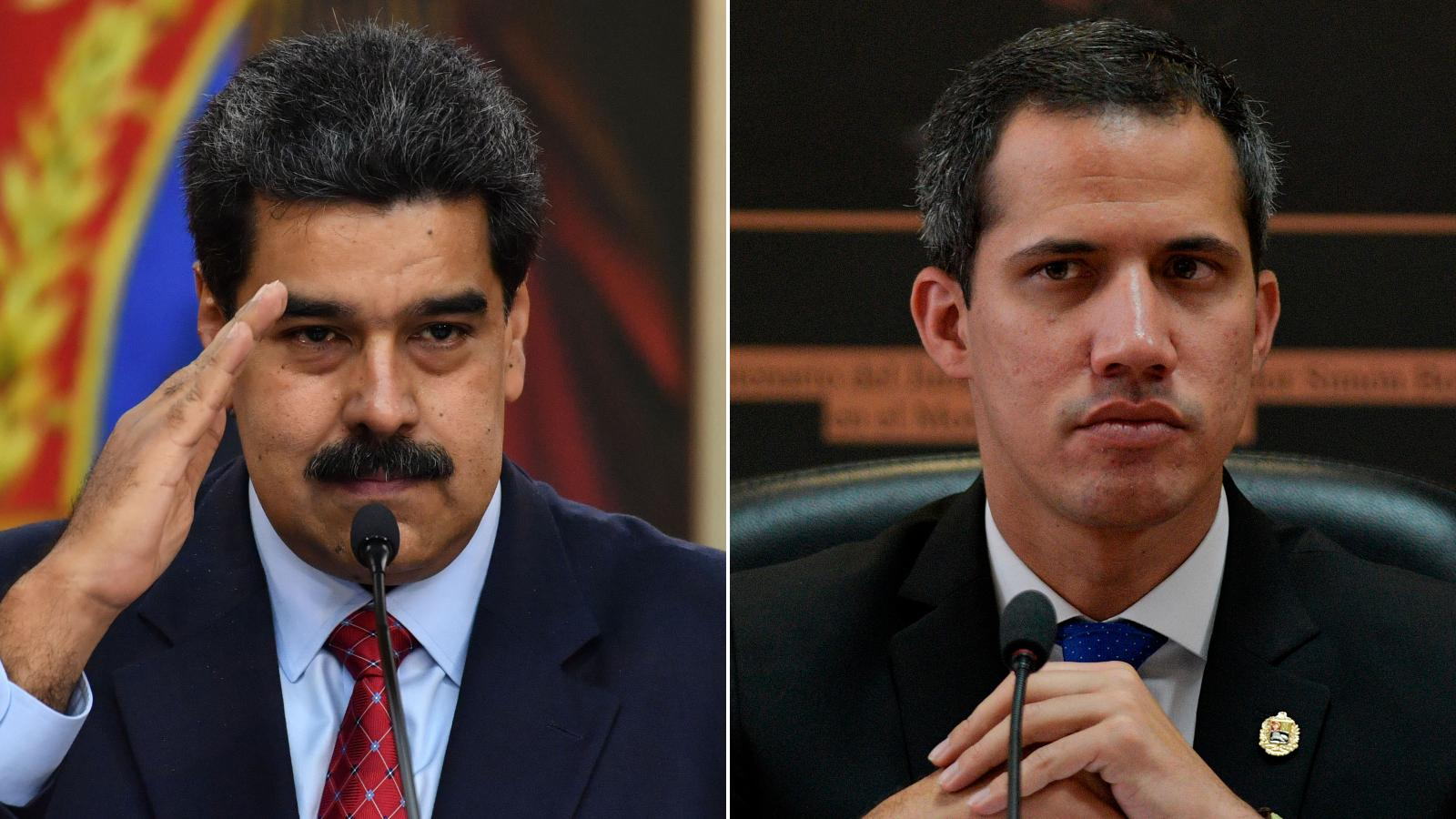 Maduro dice que está dispuesto a reunirse con Guaidó