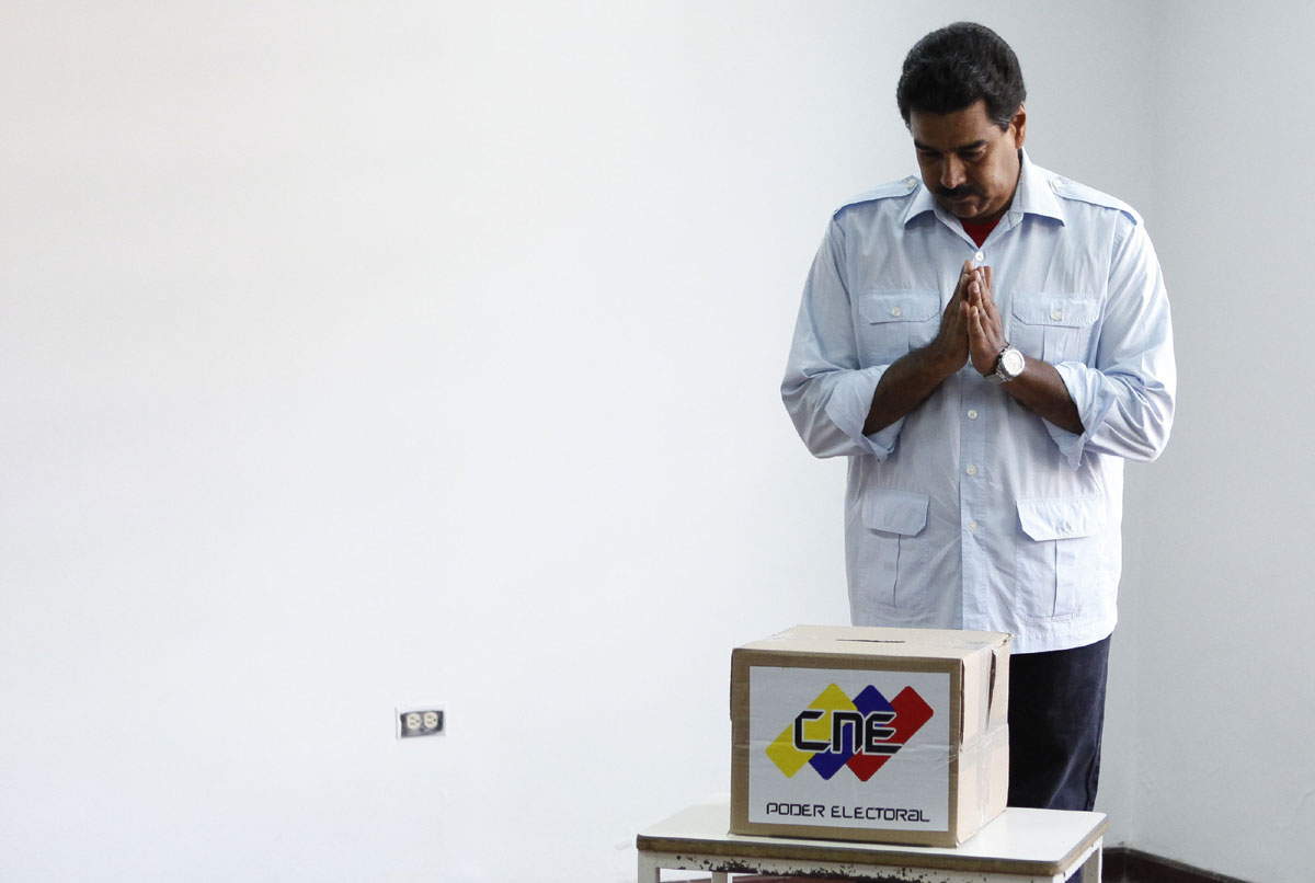 Maduro lanza la engañosa oferta de «ampliar garantías electorales»